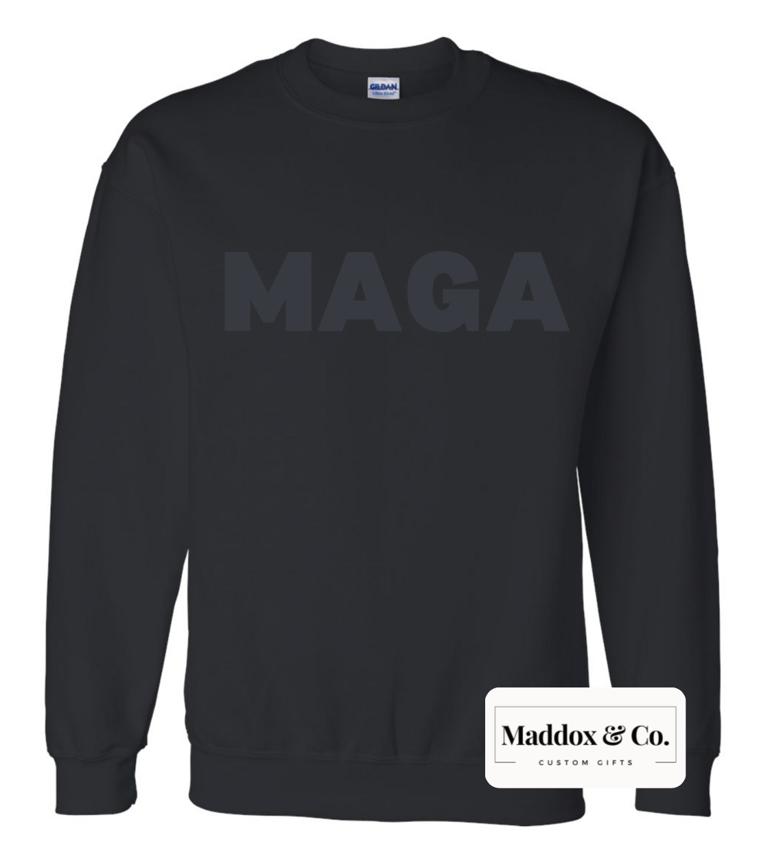MAGA Puff Black on Black