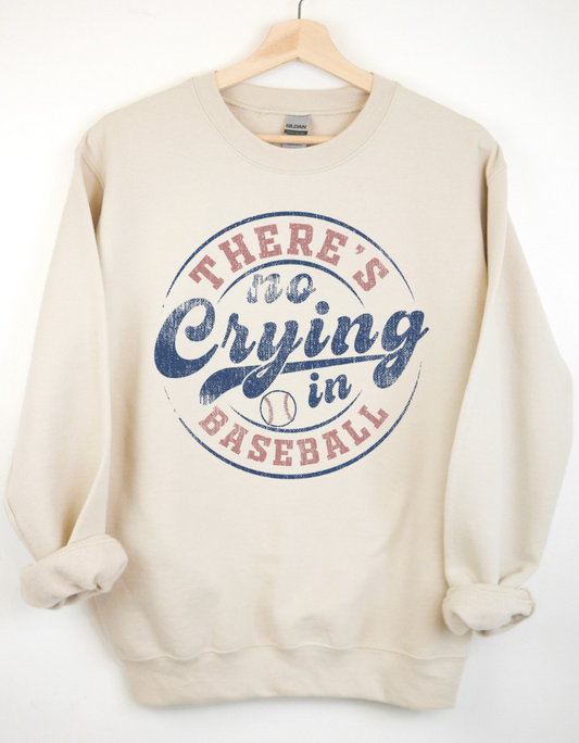 No crying in baseball crew
