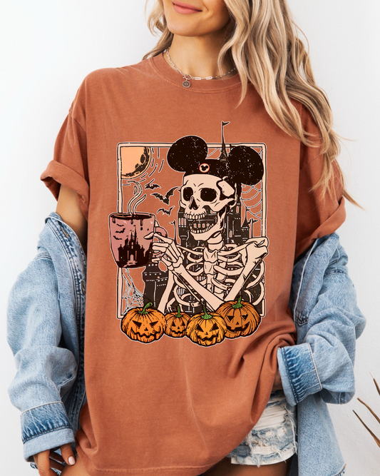 Skelly Mouse Oversize Tee