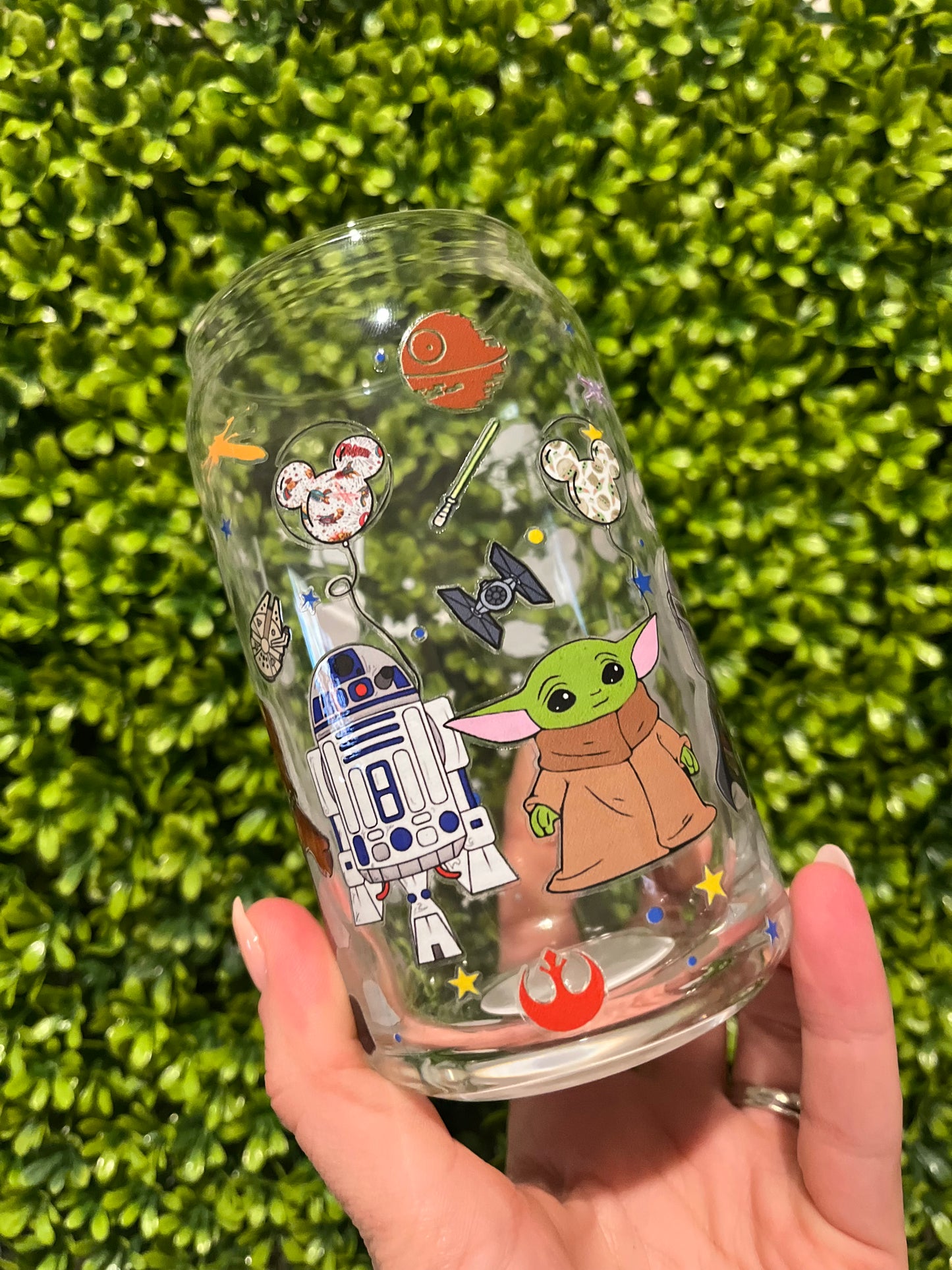 Star Wars Glass Cup