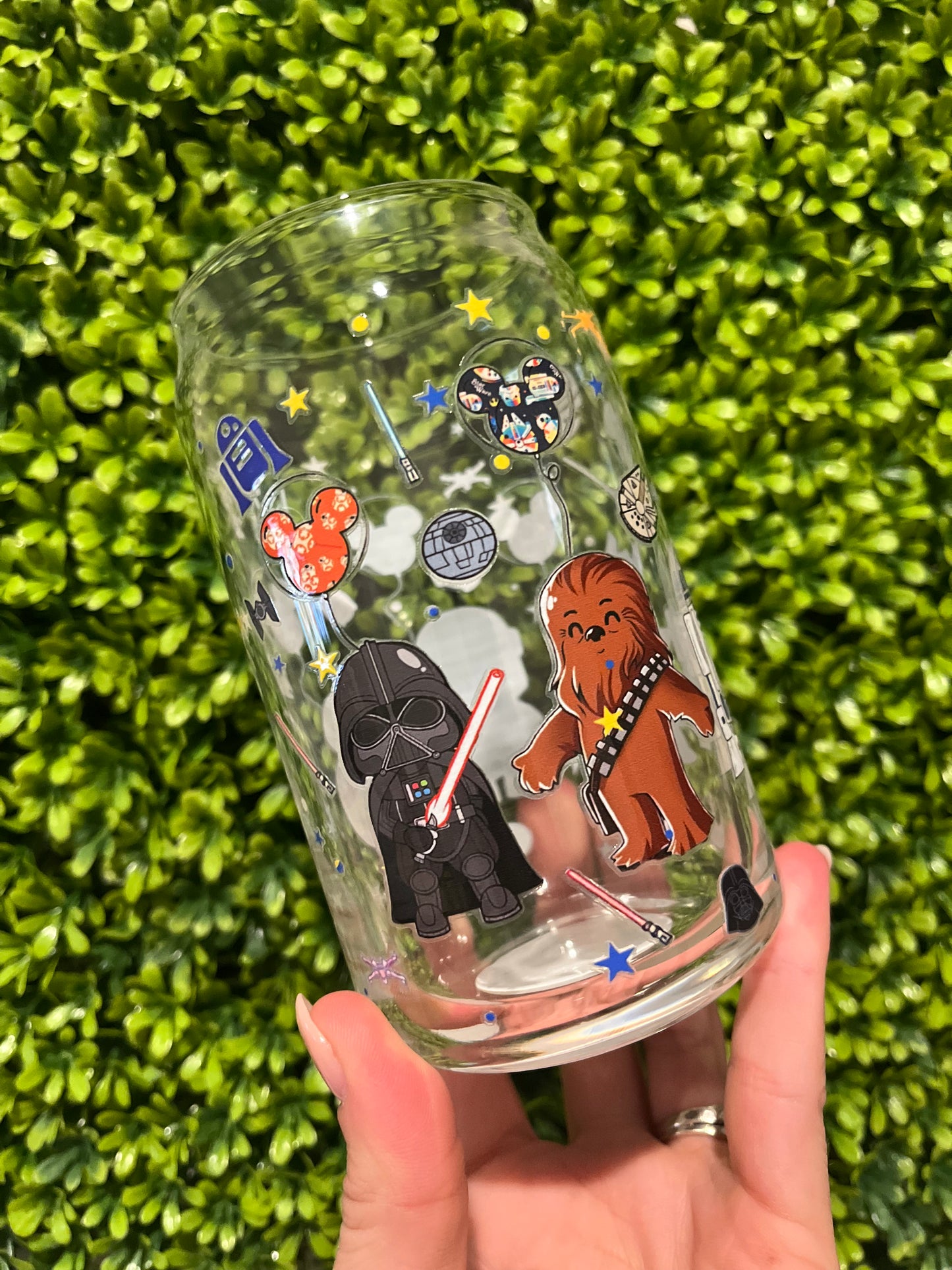 Star Wars Glass Cup