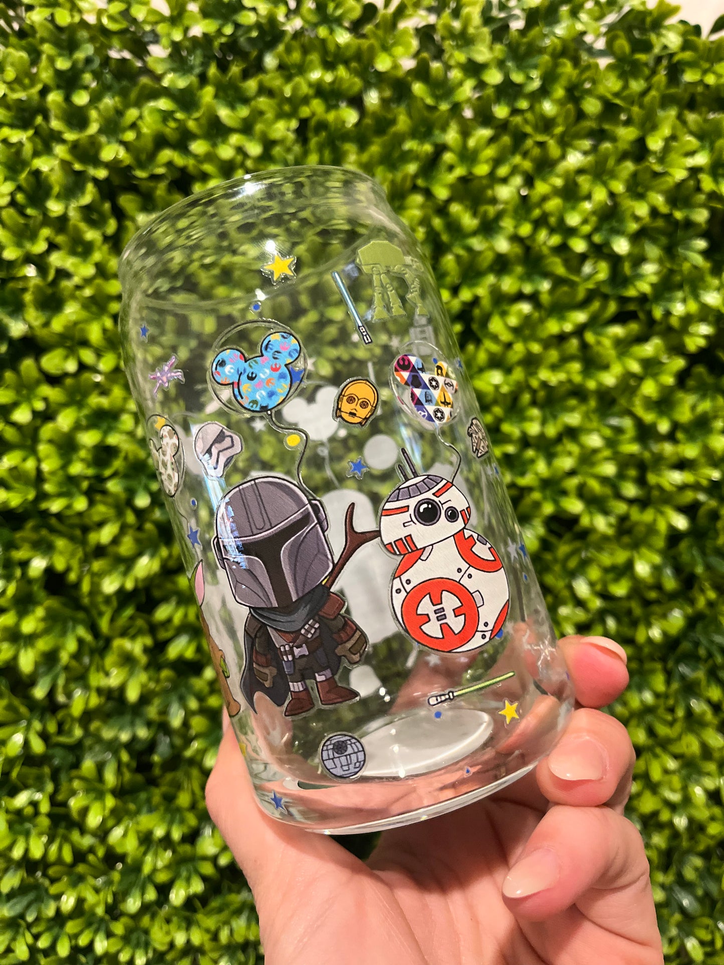 Star Wars Glass Cup